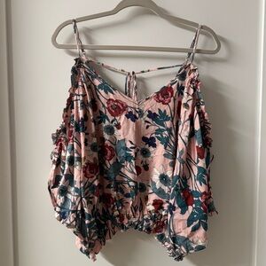 OFF THE SHOULDER FLORAL TOP